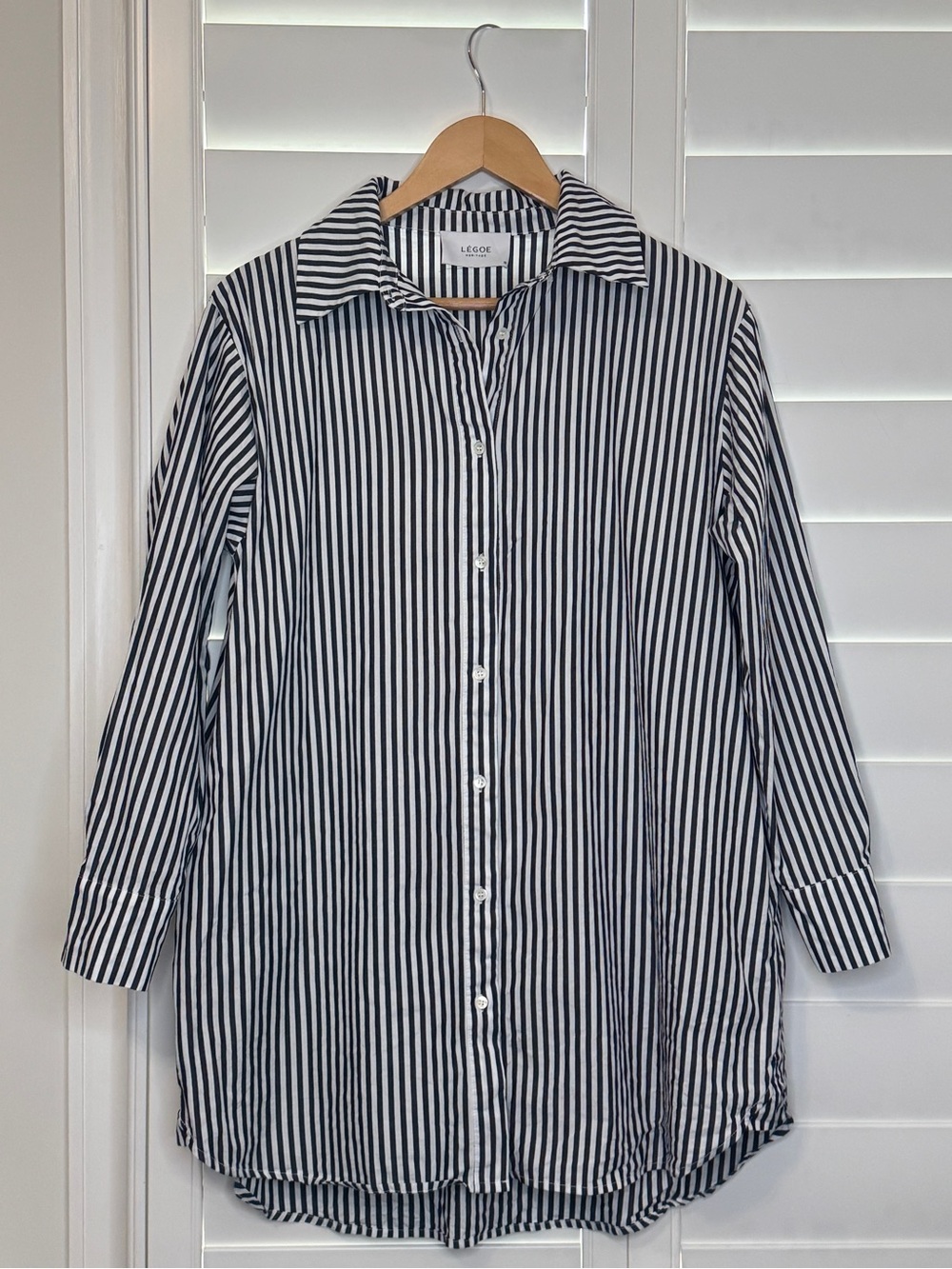 Legoe Heritage cotton striped button down